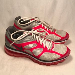 Nike Air Max 2012 Pink Athletic Shoes Women 7.5